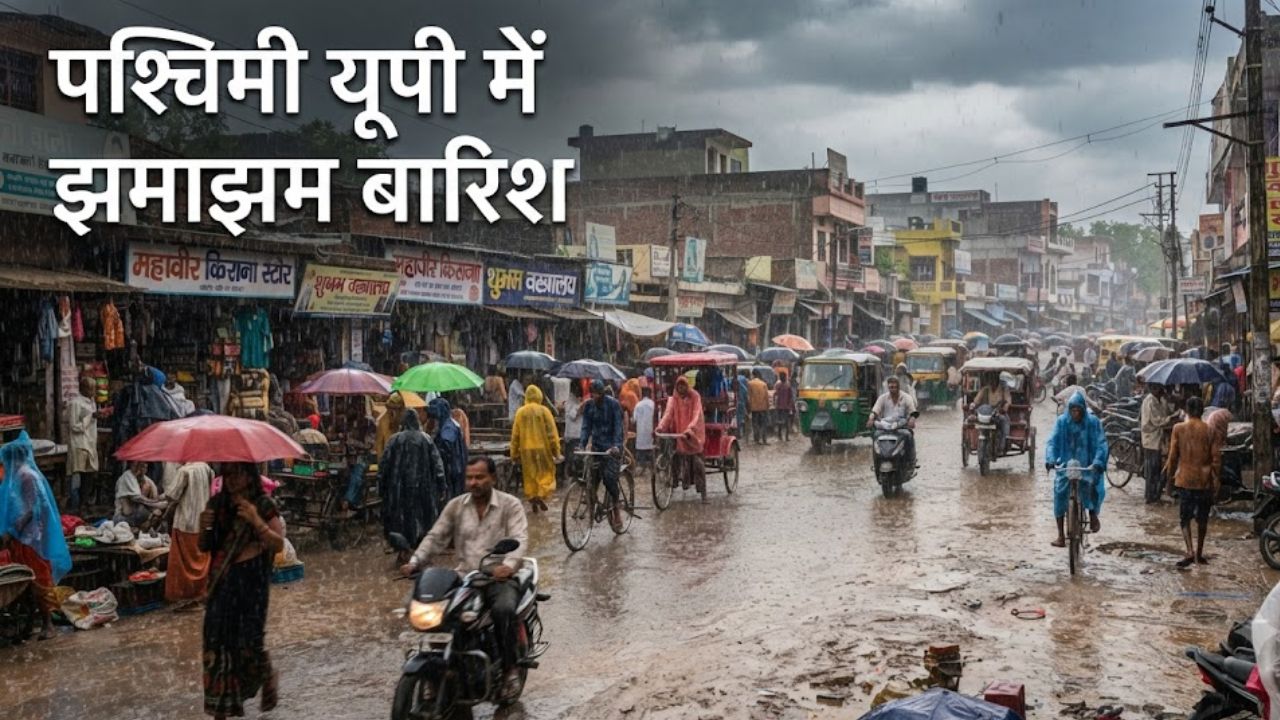 पश्चिमी यूपी समेत UP के 25 जिलों में होगी बारिश! झोंकदार हवाओं का अलर्ट, जानें बरेली का हाल