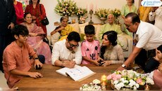 ਆਮਿਰ ਖ਼ਾਨ ਗਰਲਫ੍ਰੈਂਡ ਗੌਰੀ ਨਾਲ ਵਿਆਹ ਦੇ ਬੰਧਨ ਵਿੱਚ ਬੱਝੇ