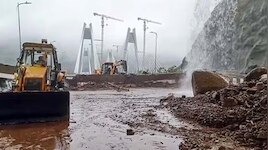 मुंबई-पुणे एक्सप्रेसवे का कनेक्टिंग लिंक फिर खुला, दो लेन पर यातायात हुआ बहाल