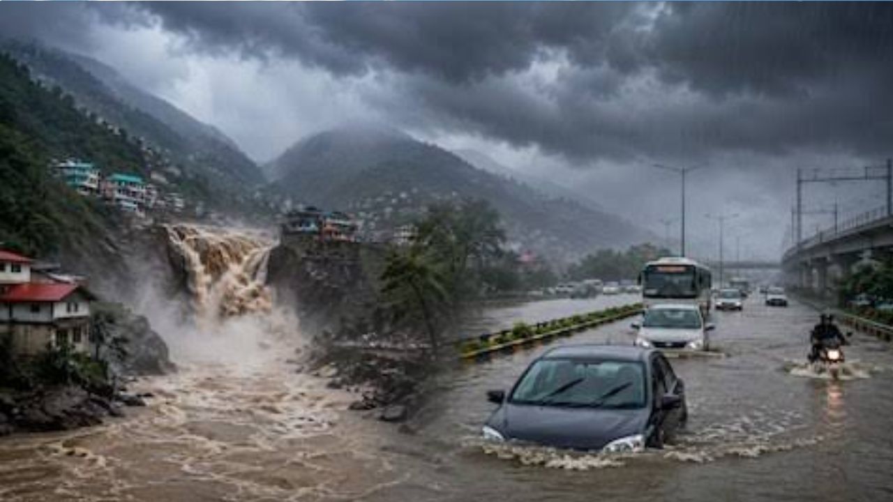 पहाड़ी क्षेत्रों में बारिश आफत बनकर बरस रही है, लैंडस्लाइड से बंद रही सड़कें पहाड़ी क्षेत्रों में बारिश आफत बनकर बरस रही है, लैंडस्लाइड से बंद रही सड़कें