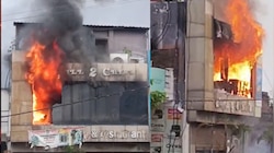 आजमगढ़ में बड़ा अग्निकांड टला,घंटों की मशक्कत के बाद आग पर फायर ब्रिगेड ने पाया काबू