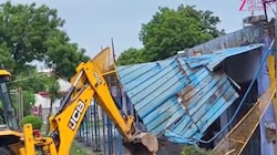 फरीदाबाद में अचानक चला बुलडोजर, अवैध मैरिज गार्डन पर बड़ी कार्रवाई