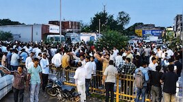 दतिया में बगावत: नरोत्तम मिश्रा का टिकट कटने से भड़के समर्थक, हाईवे जाम