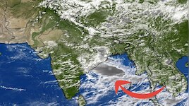 चिपचिपी वाली गर्मी से मिलेगी राहत! सैटेलाइट तस्वीरों में दिखा मानसून का नया 'सिस्टम'