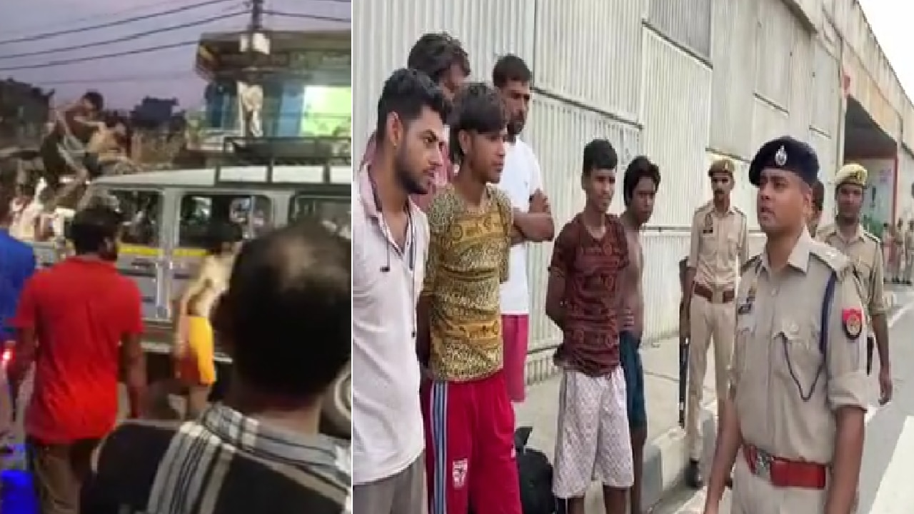 मुजफ्फरनगर कांवड़ रूट पर पुलिस का कड़ा पहरा, चप्पे-चप्पे पर CCTV; पुरकाजी तिराहे पर कांवड़ियों का हुड़दंग