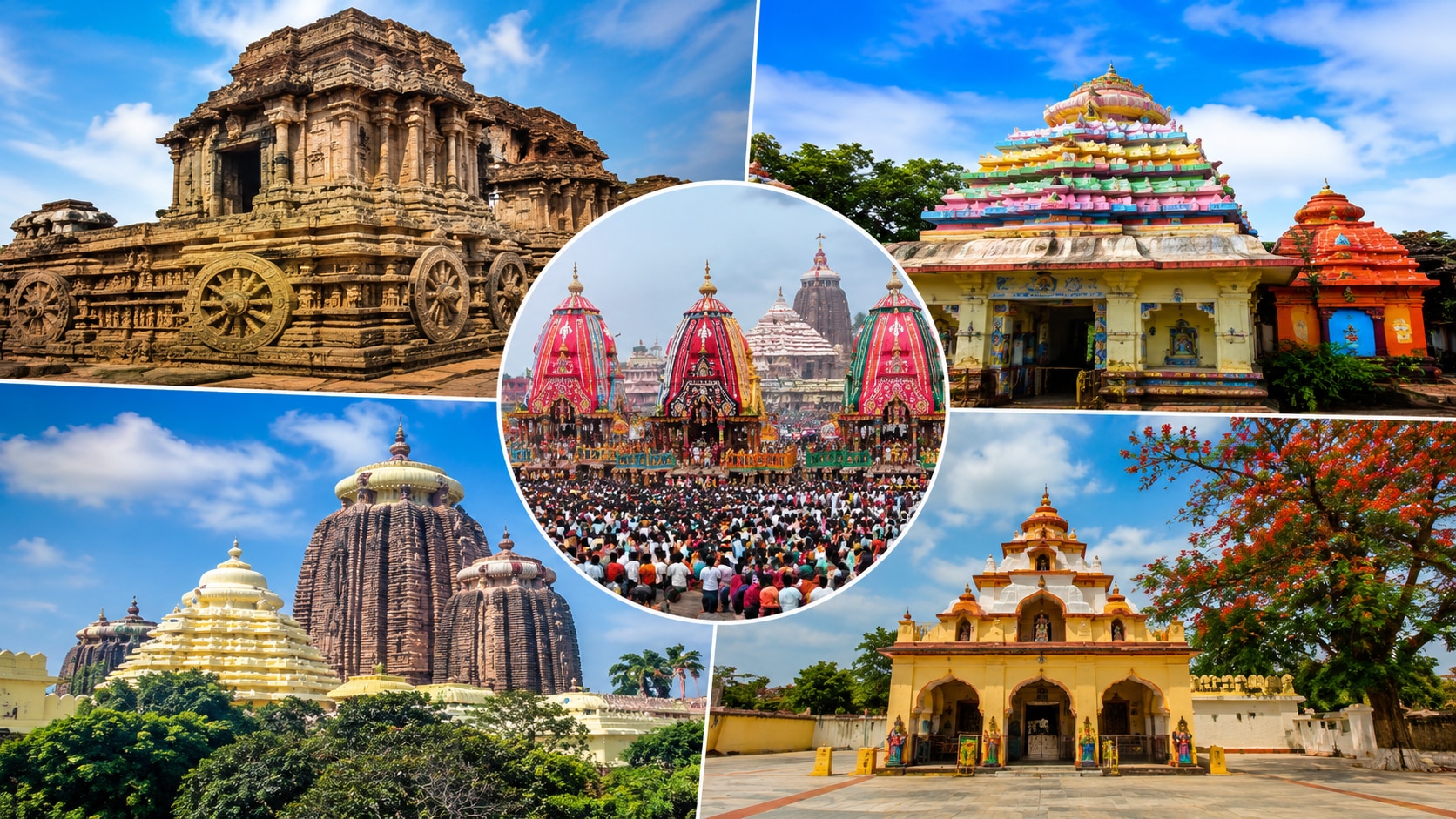 जगन्नाथ रथ यात्रा जाने का है प्लान? तो आसपास मौजूद इन 5 चमत्कारी मंदिरों के दर्शन करना बिल्कुल न भूलें