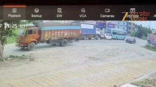 सड़क हादसे में पूर्व सैनिक की दर्दनाक मौत, सामने आया CCTV Video