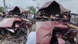  बहरामपुर रेल हादसा: पैसेंजर ट्रेन से टकराई स्कूल वैन; 2 छात्रों की मौत, 5 घायल