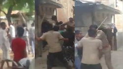 सरकारी गाड़ी के शीशे तोड़े, लाठी-डंडों से वार; पुलिस पर हमला करने वालों का हुआ हिसाब