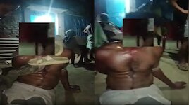 पड़ोसी की पत्नी को दवा देने गए युवक को बंधक बनाकर पीटा,चप्पलों की माला पहनाकर घुमाया