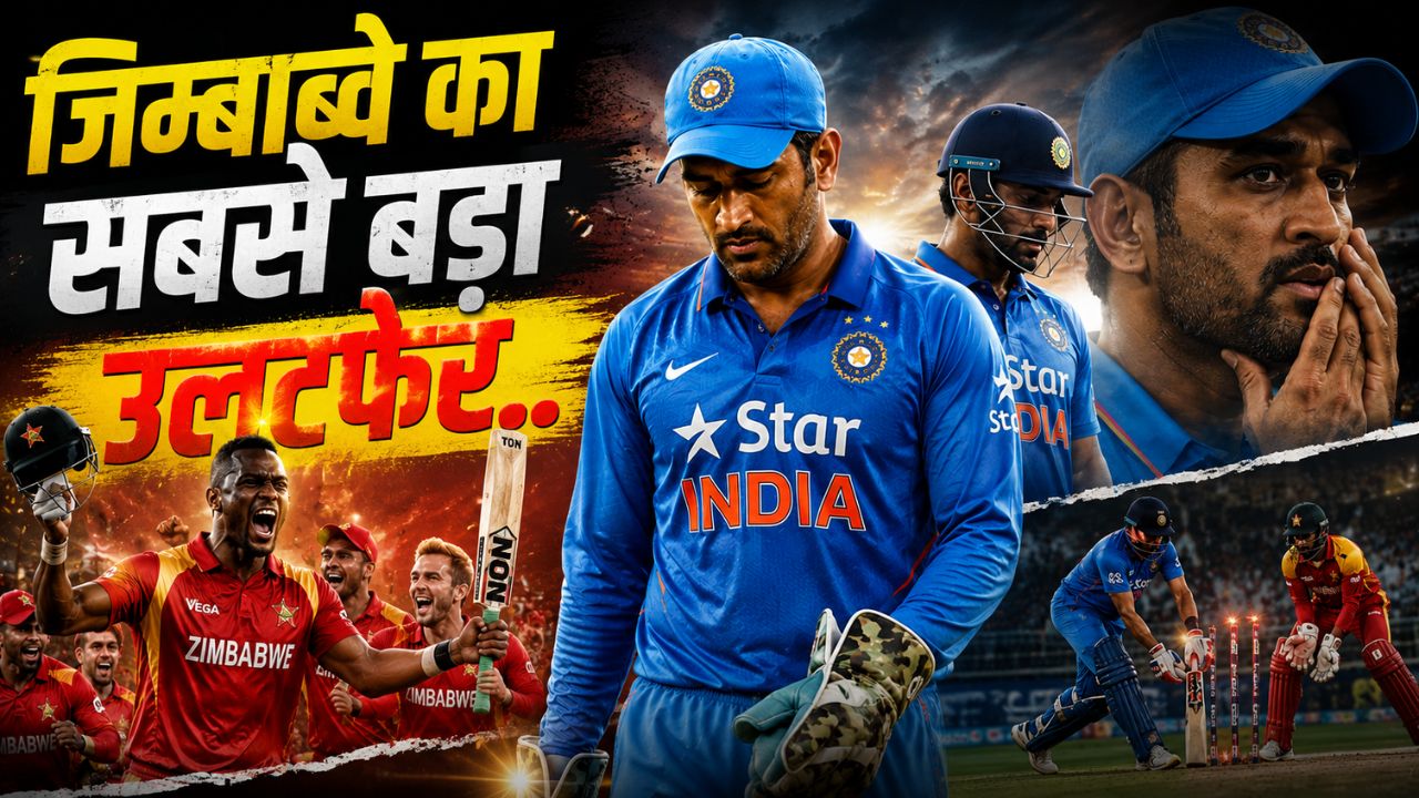 IND vs ZIM: जिम्बाब्वे का भारत के साथ सबसे बड़ा उलटफेर... लास्ट ओवर थ्रिलर में नहीं बने 8 रन, धोनी भी हुए फेल