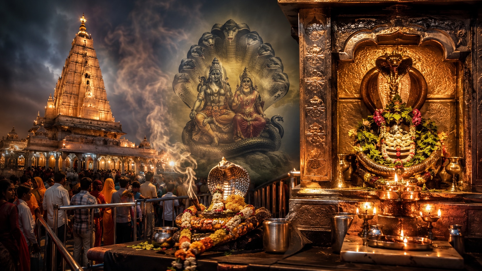 साल में केवल एक बार क्यों खुलते हैं नागचंद्रेश्वर मंदिर के कपाट? जानिए सर्पराज तक्षक से जुड़ा रहस्य