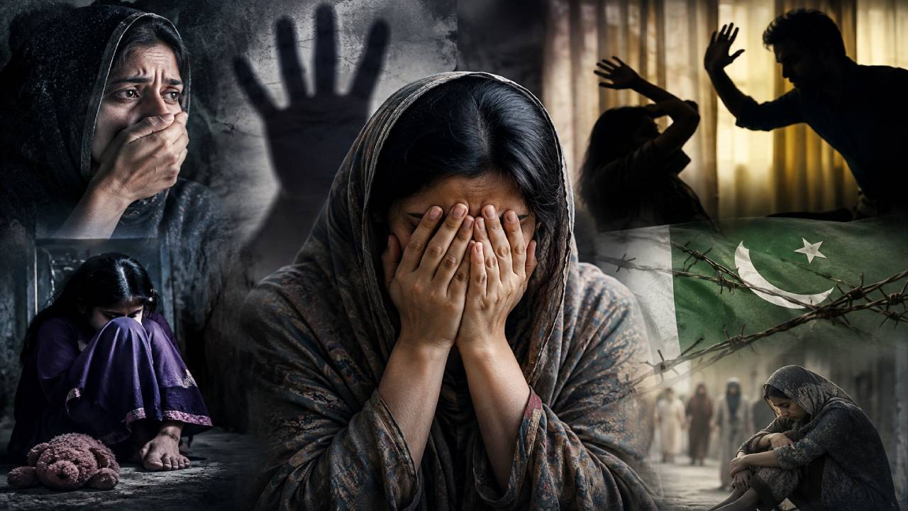 पाकिस्तान में बढ़ी जेंडर बेस्ड हिंसा, छह महीनों में सामने आए 3,172 मामले