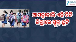 School Holiday: ଆସନ୍ତାକାଲି ରାଜ୍ୟର ଏହି ତିନି ଜିଲ୍ଲାରେ ସମସ୍ତ ବିଦ୍ୟାଳୟ ଓ ଅଙ୍ଗନବାଡି ବନ୍ଦ