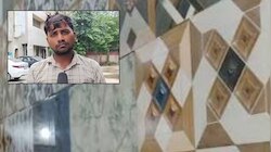 तेज रफ्तार कार टाइल शोरूम में घुसी, टाइल खरीदने आए युवक की मौत, तीन घायल
