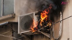 न्यू उस्मानपुर में AC में आग लगने से मची अफरा-तफरी, दमकल की कई गाड़ियों ने पाया काबू