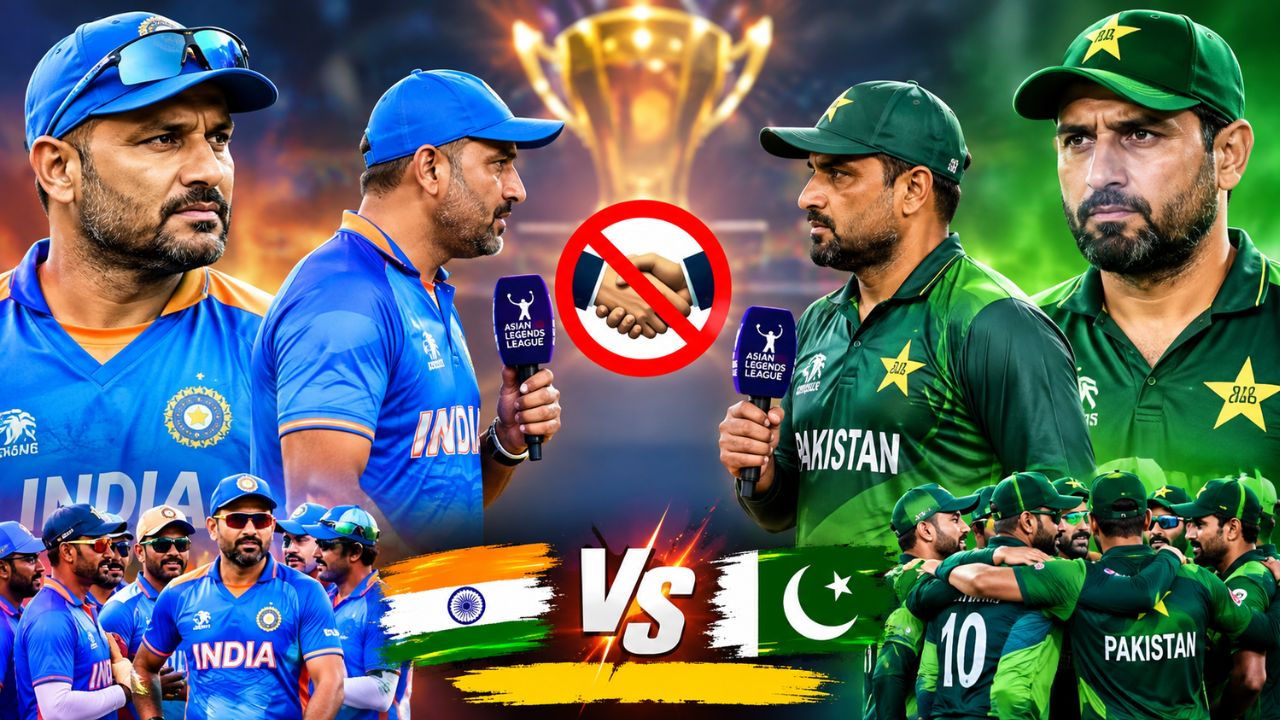 IND vs PAK: नहीं हुआ हैंडशेक... धवन-हरभजन-रैना का पाकिस्तान के खिलाफ बॉयकॉट? भारत ने जख्म पर ठोकी कील