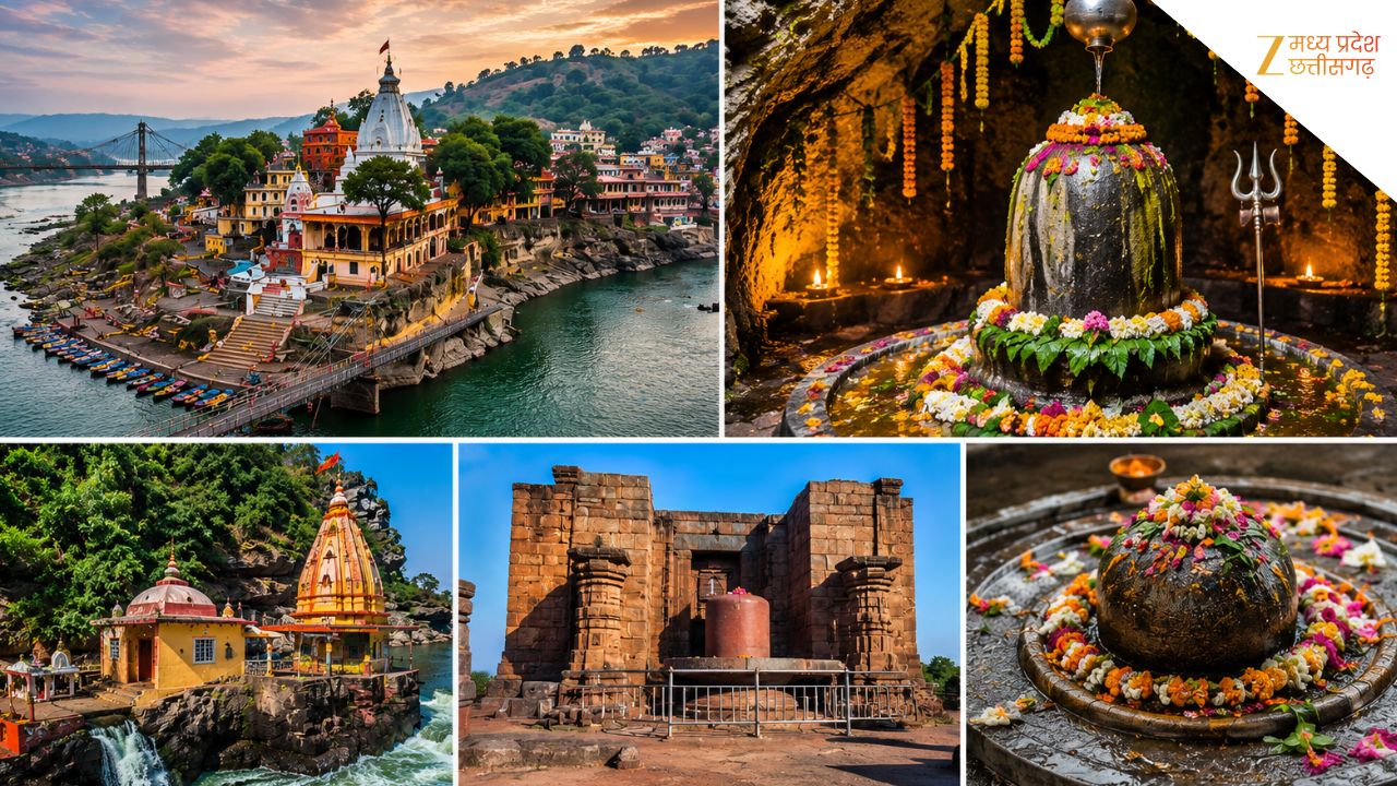 ओंकारेश्वर से भोजेश्वर तक...सावन में जरूर करें एमपी के इन शिव मंदिरों के दर्शन