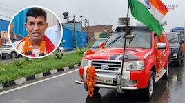 हरिद्वार से निकली नशा मुक्ति कांवड़ यात्रा पहुंची पानीपत