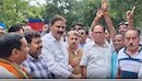 कांग्रेस की शंखनाद रैली को लेकर मचा सियासी घमासान, बीजेपी ने मल्लिकार्जुन खड़गे के विरोध में की नारेबाजी 