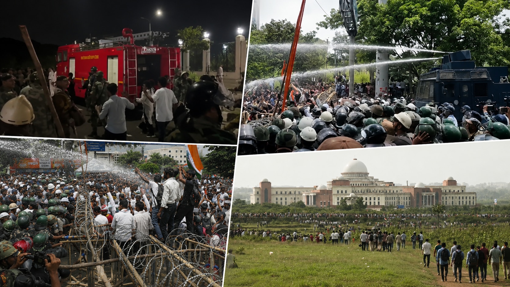 रांची में छात्रों पर लाठीचार्ज, विधानसभा घेराव का प्रयास
