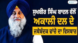 ਸੁਖਬੀਰ ਬਾਦਲ ਵੱਲੋਂ ਅਕਾਲੀ ਦਲ ਦੇ ਜਥੇਬੰਦਕ ਢਾਂਚੇ ਦਾ ਵਿਸਥਾਰ, ਕਈ ਨਿਯੁਕਤੀਆਂ