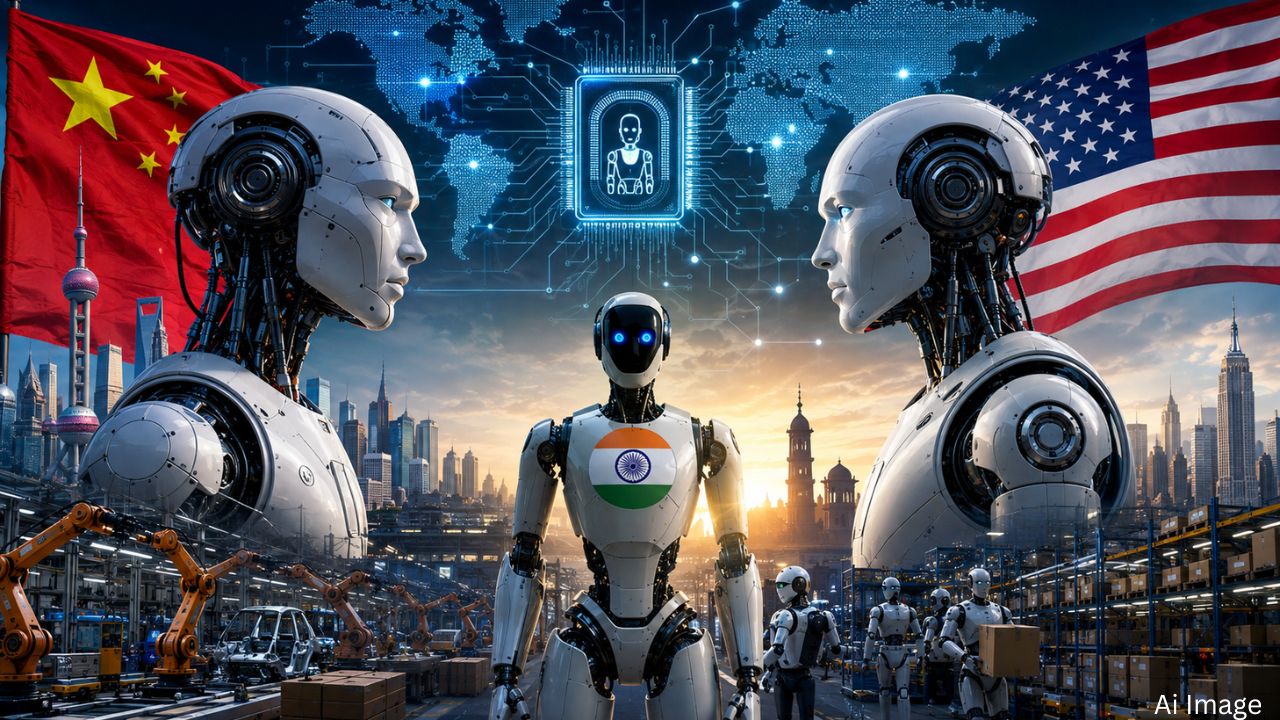 रोबोटिक्स की जंग में अमेरिका को पछाड़ेगा चीन? क्या ड्रैगन बनेगा सिकंदर, जानिए भारत की स्थिति.. रोबोटिक्स की जंग में अमेरिका को पछाड़ेगा चीन? क्या ड्रैगन बनेगा सिकंदर, जानिए भारत की स्थिति..