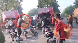 समस्तीपुर: एक्सिडेंट होने पर ड्राइवर भागा, लोगों ने समझा शराब है, ट्रक खोला तो...