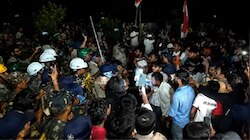 JPSC छात्र आंदोलनः आधी रात को फिर से धरनास्थल पर पहुंची पुलिस, डटे रहे छात्र