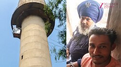 Sirsa में मुआवजे की मांग को लेकर किसानों का प्रदर्शन तेज, जलघर की टंकी पर चढ़े किसान