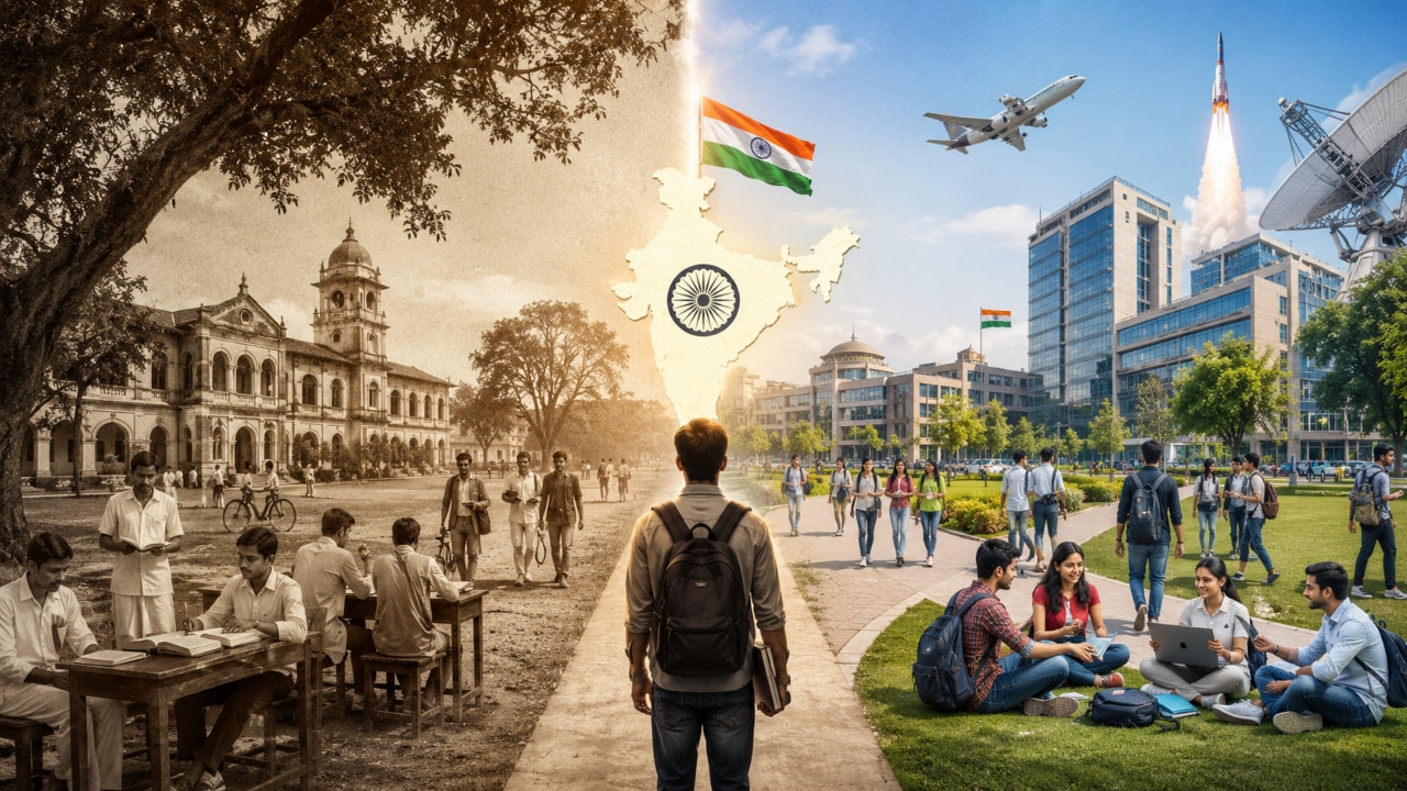 1947 का भारत vs 2026 का भारत: तब कितने कॉलेज थे, आज कितने IIT और यूनिवर्सिटी?