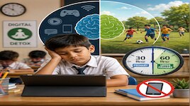 बच्चों के लिए Digital Detox जरूरी क्यों? नोएडा के स्कूलों में नए नियम की पूरी कहानी
