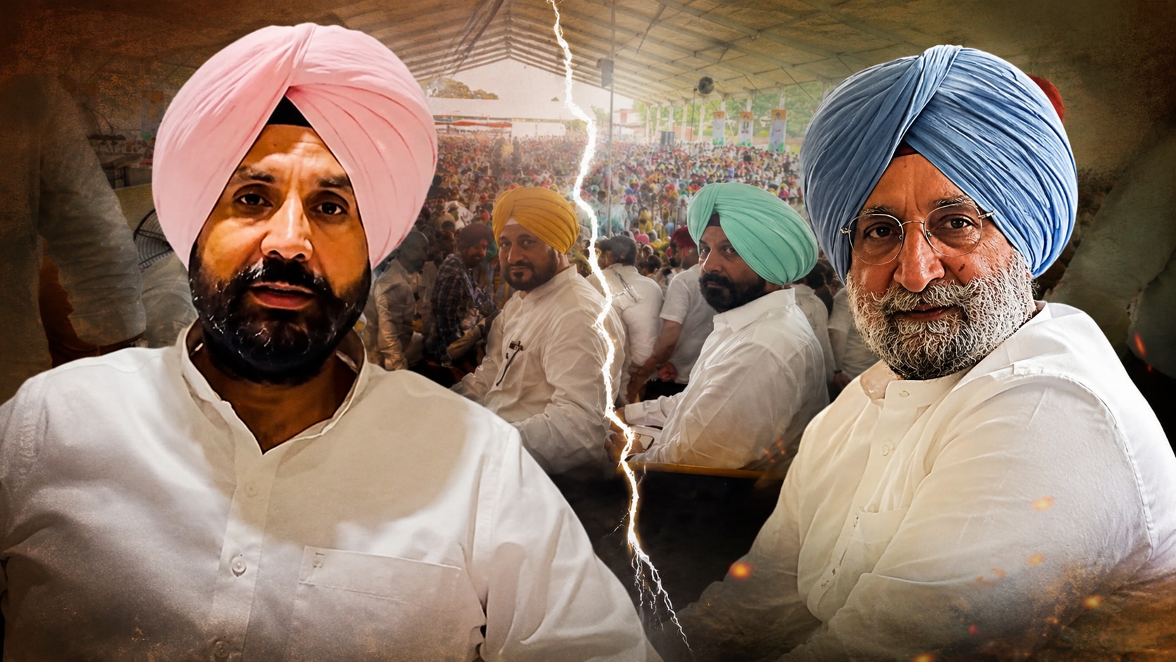 पंजाब कांग्रेस में 'एक परिवार, एक टिकट' पर घमासान