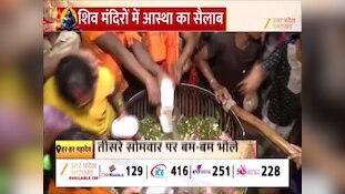 सावन के तीसरे सोमवार और नागपंचमी पर शिवालयों में आस्था का सैलाब, गूंजे 'हर-हर महादेव' के जयकारे; देखें Video