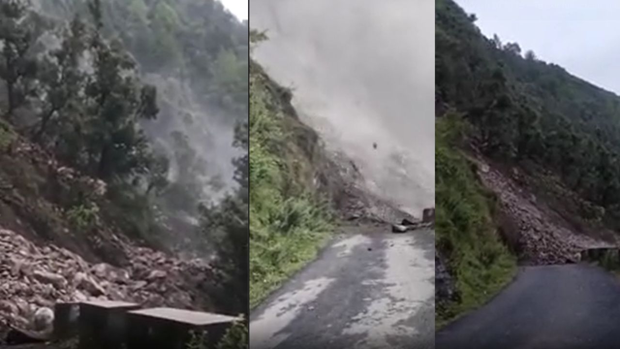 चमोली में कुदरत का कहर! पहाड़ी दरकने से जनजीवन प्रभावित, गांवों से संपर्क टूटा