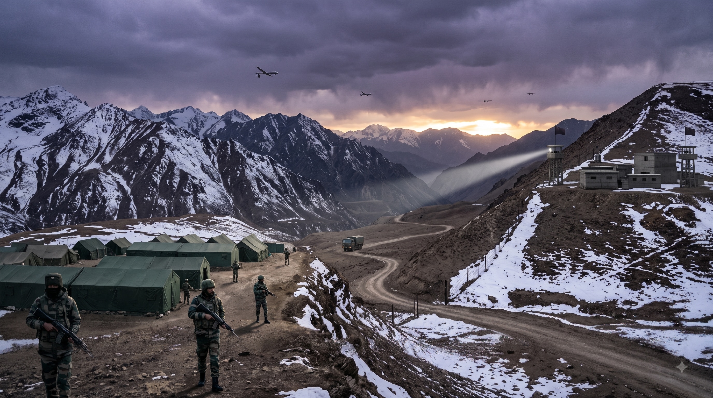 LAC पर चीन की रणनीति: VIP दौरों से पहले क्यों बढ़ती है सक्रियता?