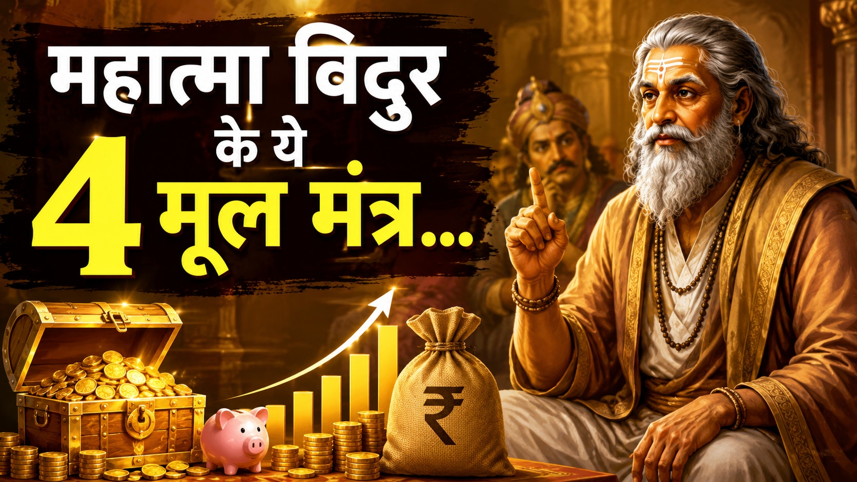पैसा कमाने से पहले जान लें महात्मा विदुर के ये 4 मूल मंत्र, कभी खाली नहीं होगी आपकी तिजोरी..?