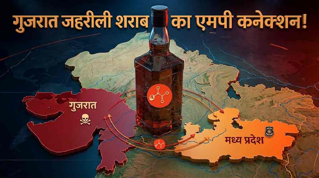 गुजरात जहरीली शराब कांड का एमपी कनेक्शन, उज्जैन से मुख्य आरोपी रईस गिरफ्तार, जिसने बनाई उसकी भी मौत