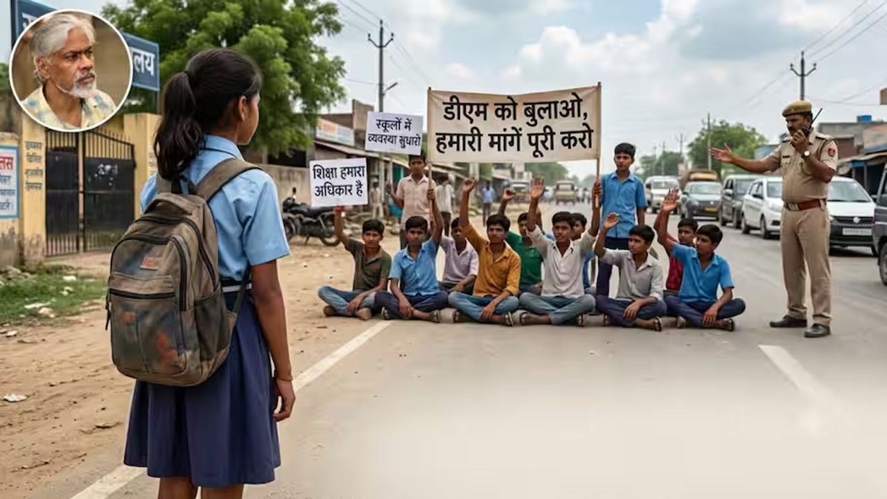 OPINION: कौन लिख रहा है स्कूली बच्चों के प्रदर्शन की अदृश्य पटकथा?