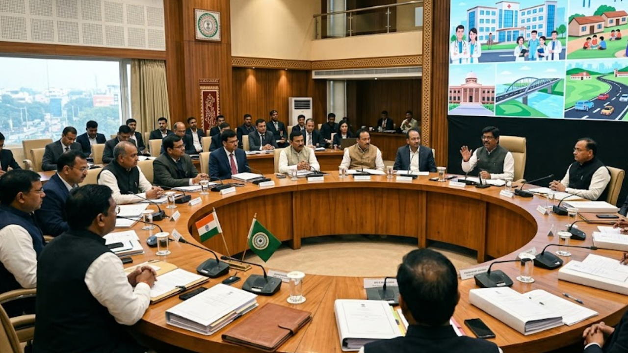 Hemant soren cabinet meeting 53 important decisions approved | मुख्यमंत्री हेमंत सोरेन की अध्यक्षता में मंत्रिपरिषद की बैठक, 53 महत्वपूर्ण फैसलों पर लगी मुहर