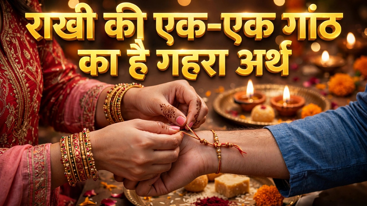 Raksha Bandhan 2026: 3 हो या 5... राखी की हर गांठ में छुपा है गहरा रहस्य, कितनी गांठें हैं सबसे शुभ? जानें