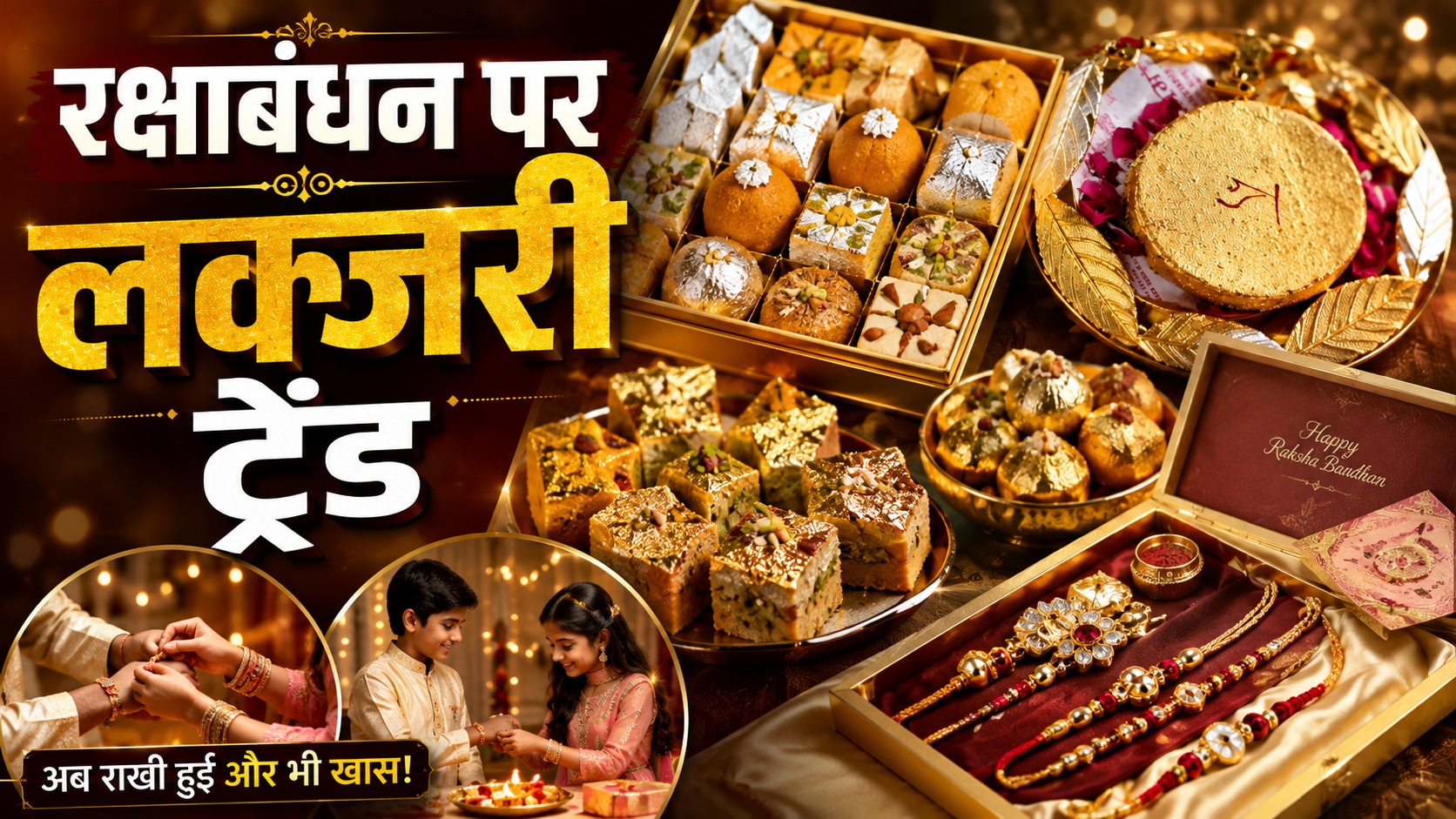 1000 रुपये का 'गोल्डन घेवर', रक्षाबंधन पर प्रीमियम मिठाइयों का बढ़ता ट्रेंड, स्वाद, दिखावा या नया कल्चर?