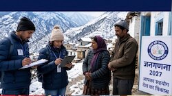 उत्तराखंड में आज से जनगणना अभियान, बर्फबारी वाले 131 गांवों में घर-घर जाएंगे प्रगणक