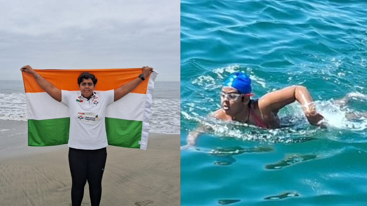 समंदर की लहरों पर जिया ने लिखा अपना नाम... भारत की बेटी बनीं दुनिया की पहली महिला पैरा-स्विमर ‘ट्रिपल क्राउन’ विजेता समंदर की लहरों पर जिया ने लिखा अपना नाम... भारत की बेटी बनीं दुनिया की पहली महिला पैरा-स्विमर ‘ट्रिपल क्राउन’ विजेता