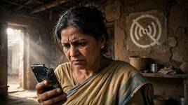 रील देखते-देखते गया नेटवर्क, गुस्से में महिला ने पटककर तोड़ा फोन, फिर दे दी जान