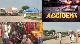 मीरजापुर में तेज रफ्तार ट्रक ने साइकिल सवार चाचा-भतीजे को रौंदा,दोनों की मौके पर मौत