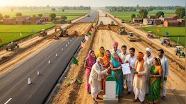जमीन के बदले मिलेगा 4 गुना पैसा,गंगा एक्सप्रेसवे के लिए 52 गांवों में तेज हुई खरीद