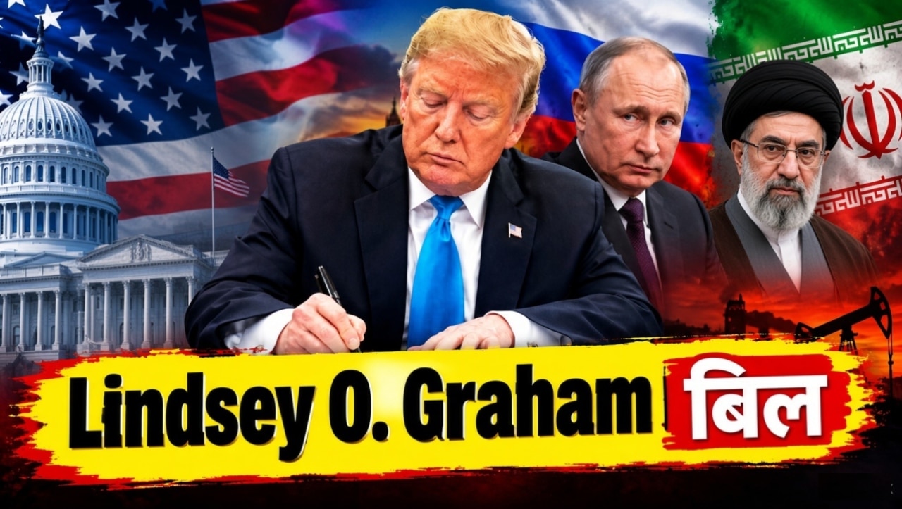 ट्रंप का ट्रिपल अटैक: क्या है Lindsay o. Graham बिल, रूस-ईरान तो लपेटे में आएंगे ही, क्या भारत पर भी पड़ेगा असर?