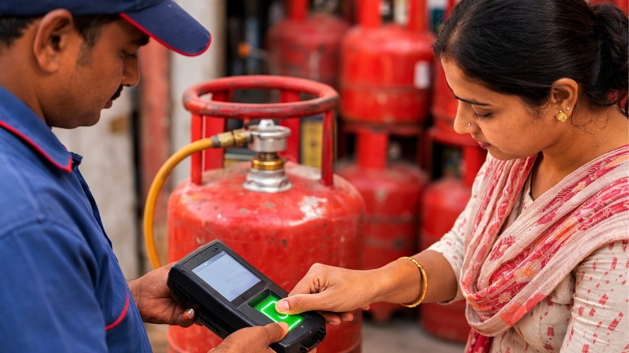 LPG सिलेंडर पर 1 अक्टूबर से नया नियम होगा लागू, सब्सिडी के लिए बायोमेट्रिक आधार ऑथेंटिकेशन जरूरी