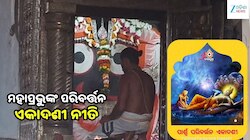 ଦୁଇ ମାସ ପରେ କଡ଼ ଲେଉଟାଇଲେ ମହାପ୍ରଭୁ, ଶ୍ରୀମନ୍ଦିରରେ ପାଳିତ ହେଲା ପାର୍ଶ୍ୱ ପରିବର୍ତ୍ତନ ଏକାଦଶୀ